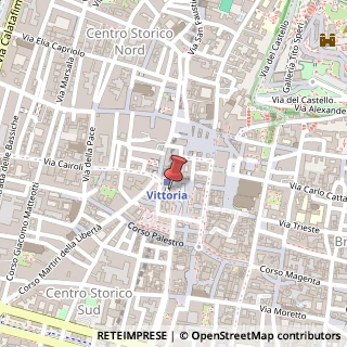 Mappa Piazza della Vittoria, 11/B, 25121 Brescia, Brescia (Lombardia)