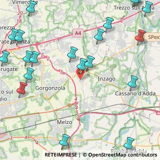 Mappa Via Enrico Fermi, 20060 Bellinzago Lombardo MI, Italia (6.484)