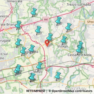 Mappa Via Enrico Fermi, 20060 Bellinzago Lombardo MI, Italia (5.185)