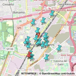 Mappa Via Zara, 20099 Sesto San Giovanni MI, Italia (0.8515)