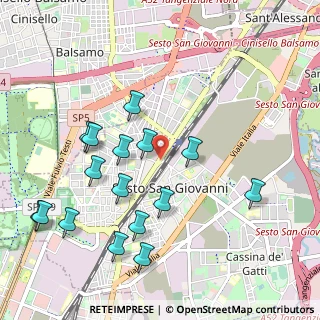 Mappa Via Zara, 20099 Sesto San Giovanni MI, Italia (1.1)