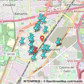 Mappa Via Zara, 20099 Sesto San Giovanni MI, Italia (0.768)