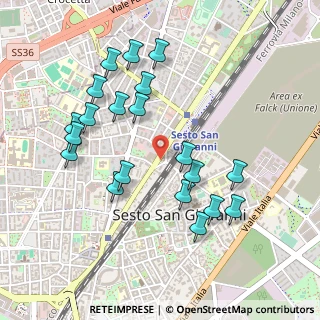 Mappa Via Zara, 20099 Sesto San Giovanni MI, Italia (0.492)