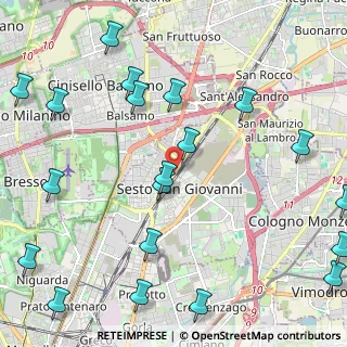Mappa Via Zara, 20099 Sesto San Giovanni MI, Italia (2.9525)