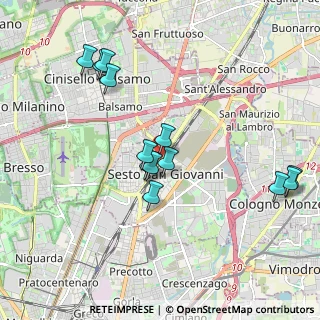 Mappa Via Zara, 20099 Sesto San Giovanni MI, Italia (1.92923)