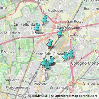 Mappa Via Zara, 20099 Sesto San Giovanni MI, Italia (1.53667)