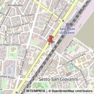 Mappa Viale A. Gramsci, 176, 20099 Sesto San Giovanni, Milano (Lombardia)