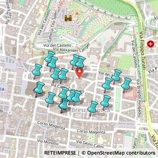 Mappa Via Agostino Gallo, 25121 Brescia BS, Italia (0.2245)