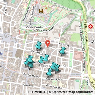 Mappa Via Agostino Gallo, 25121 Brescia BS, Italia (0.2625)