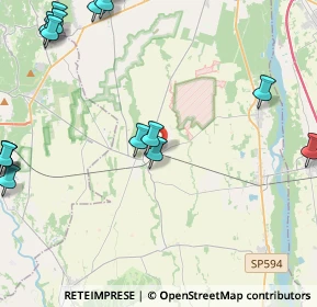 Mappa Via Lenta, 13040 Rovasenda VC, Italia (6.519)