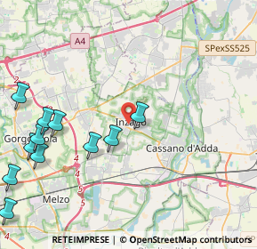 Mappa 20065 Inzago MI, Italia (5.40636)