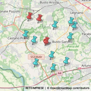 Mappa Via delle Vittorie, 20020 Arconate MI, Italia (4.15923)