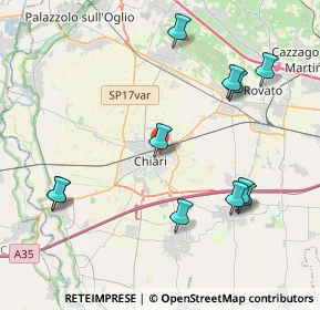 Mappa SP ex Strada Statale, 25032 Chiari BS, Italia (4.48909)