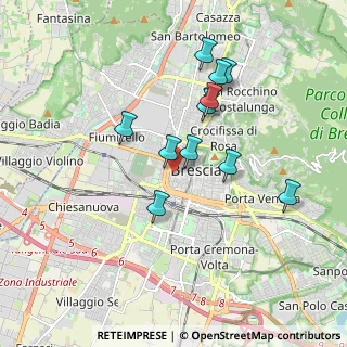 Mappa Brescia, 25122 Brescia BS, Italia (1.60727)