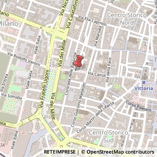 Mappa Via Fratelli Cairoli, Brescia, 25122 Brescia, Brescia (Lombardia)