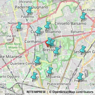 Mappa Via Francesco Lurani, 20091 Bresso MI, Italia (2.29231)