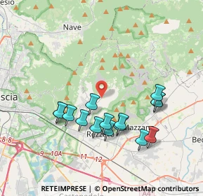 Mappa Via Marconi, 25082 Botticino BS, Italia (3.64067)