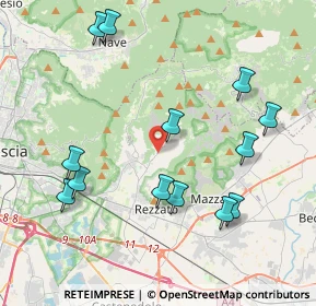 Mappa Via Marconi, 25082 Botticino BS, Italia (4.41769)