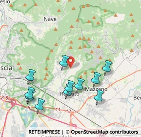 Mappa Via Marconi, 25082 Botticino BS, Italia (4.15636)