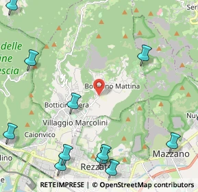 Mappa Via Marconi, 25082 Botticino BS, Italia (3.19833)