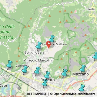 Mappa Via Marconi, 25082 Botticino BS, Italia (3.05818)