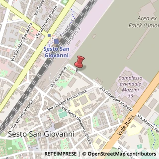 Mappa Via Giuseppe Mazzini, 12, 20099 Sesto San Giovanni, Milano (Lombardia)