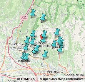 Mappa Via Villa, 37024 Negrar di Valpolicella VR, Italia (6.376)
