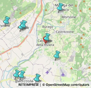 Mappa Via Giosuè Carducci, 25080 Calvagese della Riviera BS, Italia (3.25077)