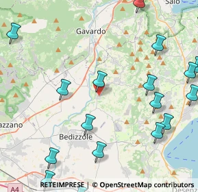 Mappa Via Giosuè Carducci, 25080 Calvagese della Riviera BS, Italia (6.3225)