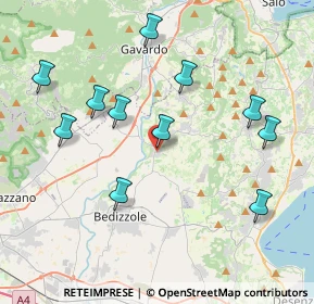 Mappa Via Giosuè Carducci, 25080 Calvagese della Riviera BS, Italia (4.08636)