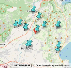 Mappa Via Giosuè Carducci, 25080 Calvagese della Riviera BS, Italia (3.73)