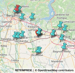 Mappa Via Guglielmo Marconi, 25032 Chiari BS, Italia (16.1995)