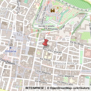 Mappa Via Carlo Cattaneo, 11, 25121 Brescia, Brescia (Lombardia)