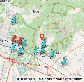 Mappa Via M. Scarpari, 25082 Botticino BS, Italia (4.26769)