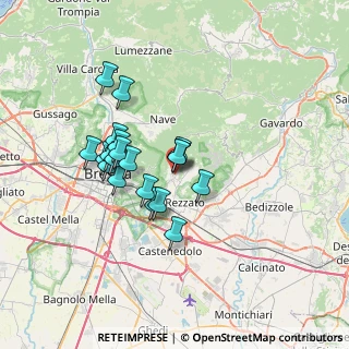 Mappa Via M. Scarpari, 25082 Botticino BS, Italia (5.6)