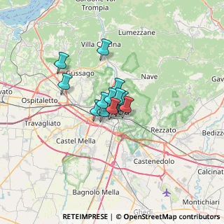 Mappa Via della Pace, 25122 Brescia BS, Italia (3.21231)