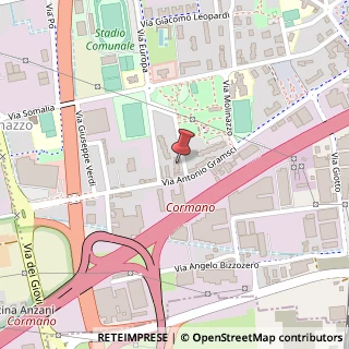 Mappa Via Antonio Gramsci, 46, 20032 Cormano, Milano (Lombardia)