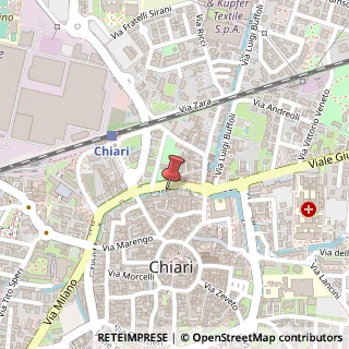 Mappa Via Cesare Battisti, 6, 25032 Chiari, Brescia (Lombardia)