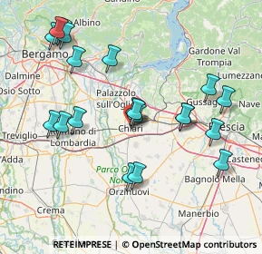 Mappa Via Cesare Battisti, 25032 Chiari BS, Italia (16.206)