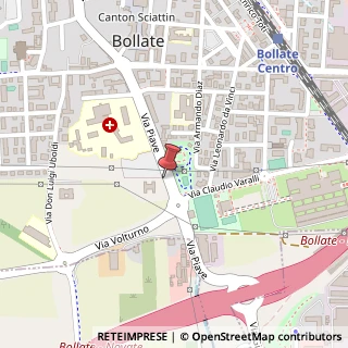 Mappa Via Piave, 26, 20021 Bollate, Milano (Lombardia)