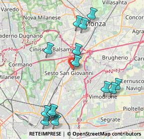 Mappa Via G. Mazzini, 20099 Sesto San Giovanni MI, Italia (4.75)