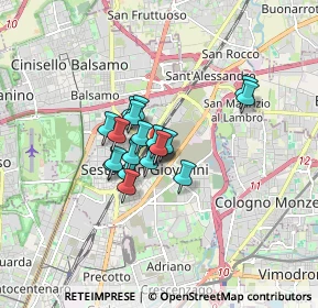 Mappa Via G. Mazzini, 20099 Sesto San Giovanni MI, Italia (0.9945)