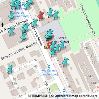 Mappa Piazza dei Nobel, 36100 Vicenza VI, Italia (0.064)