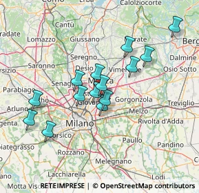 Mappa Via Santa Maria, 20093 Cologno Monzese MI, Italia (12.32286)