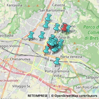 Mappa Via Dante Alighieri, 25122 Brescia BS, Italia (1.0205)