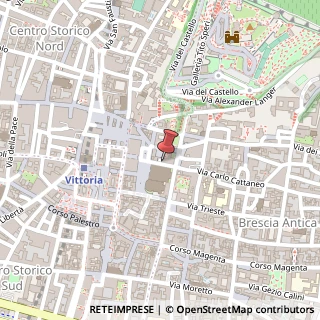 Mappa Via Cardinal Querini, 13, 25121 Brescia, Brescia (Lombardia)