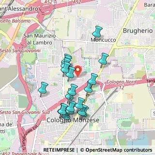 Mappa Via Arturo Toscanini, 20093 Cologno Monzese MI, Italia (0.84)