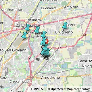 Mappa Via Arturo Toscanini, 20093 Cologno Monzese MI, Italia (1.19133)