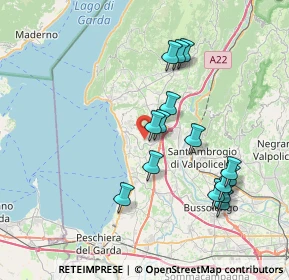 Mappa Strada Val Quarole, 37010 Cavaion veronese VR (7.354)
