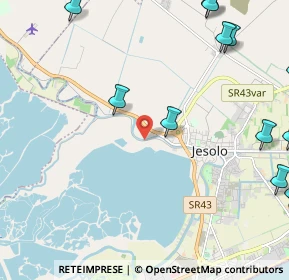 Mappa Via Drago, 30016 Jesolo VE, Italia (3.34929)
